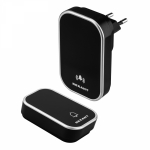 Беспроводной дверной звонок кинетический NoBattCall 38 мелодий 150м IP68 черный REXANT