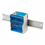 Шина на DIN-рейку в корпусе (кросс-модуль) 4х7 REXANT