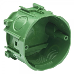 Коробка для скрытого монтажа 71x71x71x51мм для бетона пластик зеленый ip30 Schneider Electric _ Коробка для скрытого монтажа 71x71x71x51мм для бетона пластик зеленый ip30 Schneider Electric _