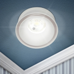 Встраиваемый светильник декоративный ЭРА KL94 WH MR16/GU5.3 белый, пластиковый Встраиваемый светильник декоративный ЭРА KL94 WH MR16/GU5.3 белый, пластиковый