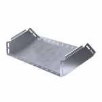 Угол д/листового кабель.лотка 45° вертикально ниспадающий (внешний) без соединит. разъема нержавеющая сталь серый ПРОМРУКАВ