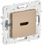 Розетка 1гн HDMI с/у песочный механизм SK-H01Sa SKANDY IEK (1/10/100)