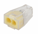 NO-222-29 Аксессуары для  ЭРА NO-222-29  Строительно-монтажная клемма СМК, модель 102, 2 отверстия, 1.0-2.5мм2 (уп.4шт.)