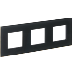 Рамка 3гн стекло графит SK-F23G SKANDY IEK (1/10/100)