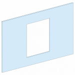 Передняя панель распределительного шкафа 650x350 пластик Schneider Electric Prisma P Передняя панель распределительного шкафа 650x350 пластик Schneider Electric Prisma P