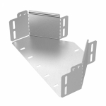 Переходник - редуктор д/лист. каб. лотка без разъема/соедин-ля c симметр. редукцией 301.5мм/151.5мм с высотой лотка100мм оцинк. ПРОМРУКАВ _ Переходник - редуктор д/лист. каб. лотка без разъема/соедин-ля c симметр. редукцией 301.5мм/151.5мм с высотой лотка100мм оцинк. ПРОМРУКАВ _