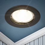 Светильник встраив под лампу GU5.3 черный матовый ST1 SBK MR16 ЭРА (1/100) Светильник встраив под лампу GU5.3 черный матовый ST1 SBK MR16 ЭРА (1/100)