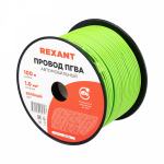 Провод ПГВА 1 х 1 (100м/бухта) зеленый REXANT (1/1)