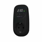 Реле напряжения в розетку черн 16А PR black Welrok (1)