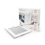 Светильник кв 18Вт 1390Лм 3000K 220-240В IP20 монт Ø150х150 200*200*30 с дек стек LED Gauss Glass1/20 Светильник кв 18Вт 1390Лм 3000K 220-240В IP20 монт Ø150х150 200*200*30 с дек стек LED Gauss Glass1/20