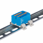 Зажим клеммный проходной 28.8мм размер ячейки 36.1мм на DIN-рейку 1 уровень сечение провода 6мм² 41А 690В термопласт DKC (ДКС) Зажим клеммный проходной 28.8мм размер ячейки 36.1мм на DIN-рейку 1 уровень сечение провода 6мм² 41А 690В термопласт DKC (ДКС)