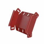 Угол д/листового кабель.лотка 45° вертикально ниспадающий (внешний) без соединит. разъема сталь ПРОМРУКАВ