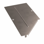 Крышка переходника левого Стандарт INOX (AISI 409) 600х400 Промрукав Крышка переходника левого Стандарт INOX (AISI 409) 600х400 Промрукав