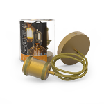 Светильник подвесной под лампу E27 бронзовый 1м Decor Gauss(1/40)