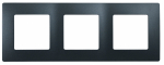 Рамка 3гн антрацит Etika Legrand (1/10) Рамка 3гн антрацит Etika Legrand (1/10)