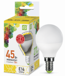 Лампа светодиод 5Вт шар Е14 3000К 450Лм матовая Standard ASD (10/100) Лампа светодиод 5Вт шар Е14 3000К 450Лм матовая Standard ASD (10/100)