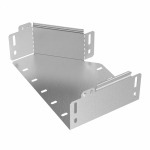 Переходник - редуктор д/лист. каб. лотка без разъема/соедин-ля сужение справа 301.5мм/201.5мм с высотой лотка100мм оцинк. ПРОМРУКАВ _ Переходник - редуктор д/лист. каб. лотка без разъема/соедин-ля сужение справа 301.5мм/201.5мм с высотой лотка100мм оцинк. ПРОМРУКАВ _