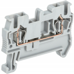 Клемма пружинная КПИ 2в-2,5 31А серая IEK (50/2000)