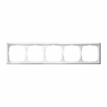 Рамка 5гн белый ArtGallery Systeme Electric (1/5/20)