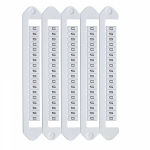 Маркировка буквы горизонтальные белая 5мм DKC (ДКС)