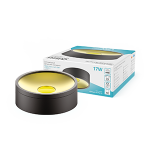 Светильник накл цил 17Вт 1100Лм 4000K 170-240В IP20 140*50мм черный золото LED Gauss Overhead 1/30