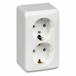 Розетка 2гн с З/К о/у белый 16А IP20 Этюд Systeme Electric (1/16/96) Розетка 2гн с З/К о/у белый 16А IP20 Этюд Systeme Electric (1/16/96)