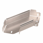 Угол д/листового кабель.лотка 90° горизонтальн. без соединит. разъема нержавеющая сталь серый ПРОМРУКАВ Угол д/листового кабель.лотка 90° горизонтальн. без соединит. разъема нержавеющая сталь серый ПРОМРУКАВ