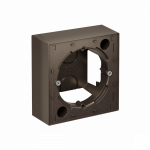 Коробка для накладного монтажа мокко AtlasDesign Systeme Electric