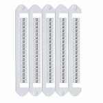 Маркировка буквы вертикальные белая 5мм DKC (ДКС)