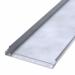 Лоток неперфорированный Профи INOX (AISI 316) 400х50х3000 (2,0 мм) (6 м/уп) Промрукав