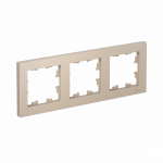 Рамка 3гн песочный AtlasDesign Systeme Electric (1/15) Рамка 3гн песочный AtlasDesign Systeme Electric (1/15)