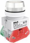 Кнопка ABLF d=30мм 220В белая ВК-30 DEKraft Systeme Electric