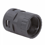 Муфта с внутренней резьбой DN 36 мм, М40х1,5, полиамид, цвет черный