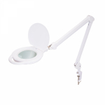 Светильник настольный светодиод. (LED) 1x 220-230В белый на подставке со струбциной REXANT