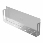 Заглушка лотка Стандарт INOX (AISI 304) 300х100 Промрукав Заглушка лотка Стандарт INOX (AISI 304) 300х100 Промрукав