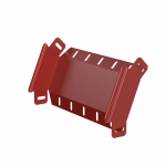 Угол д/листового кабель.лотка 45° вертикально ниспадающий (внешний) без соединит. разъема сталь ПРОМРУКАВ