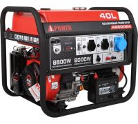 Бензиновый генератор 8,5 кВт, 220В A8500ЕА стартер руч/эл. A-I power Бензиновый генератор 8,5 кВт, 220В A8500ЕА стартер руч/эл. A-I power