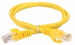 ITK Коммутационный шнур кат. 6 UTP PVC 7м желтый ITK Коммутационный шнур кат. 6 UTP PVC 7м желтый
