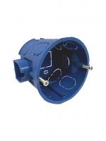 Коробка подрозетник с/у синий 68х60 IP30 GUSI (1/160/160)