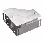 Переходник - редуктор д/лист. каб. лотка без разъема/соедин-ля сужение справа 200мм/100мм с высотой лотка80мм ПРОМРУКАВ