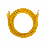 Патч-корд U/UTP REXANT категория 6, RJ45-RJ45, неэкранированный, 26AWG, LSZH, желтый, 5 м