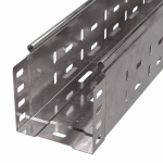 Лоток кабельный листовой 3000x100x100 сталь с перфорированной боковой стенкой толщ.1мм ПРОМРУКАВ Лоток кабельный листовой 3000x100x100 сталь с перфорированной боковой стенкой толщ.1мм ПРОМРУКАВ