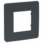 Рамка 1гн антрацит UNICA STUDIO Schneider Electric (1/10)