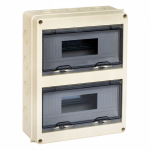 Бокс ЩРН-П-24мод настен пласт бел (дв.прозр) 2 ряда IP65 EKF PROxima (1/10) Бокс ЩРН-П-24мод настен пласт бел (дв.прозр) 2 ряда IP65 EKF PROxima (1/10)