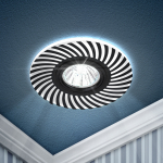 Светильник DK LD32 BK /1 ЭРА декор cо светодиодной подсветкой MR16, 220V, max 11W, черный Светильник DK LD32 BK /1 ЭРА декор cо светодиодной подсветкой MR16, 220V, max 11W, черный