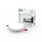 Светильник встраиваемый модель FL круг 9Вт, 800Лм, 4000K, Ø85mm, монтаж 55-75, Gauss Elementary Adjuastable Frameless 1/100