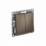 Выключатель 2кл прох с/у мокко механизм AtlasDesign Systeme Electric (1/20) Выключатель 2кл прох с/у мокко механизм AtlasDesign Systeme Electric (1/20)