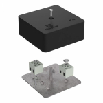 Коробка огнестойкая для кабель-канала 40-0450-FR1.5-4 Е15-Е120 RAL9005 75х75х30 (87 шт/кор) Промрукав