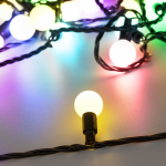 Светодиодная гирлянда ARD-BALL-CLASSIC-D23-10000-BLACK-80LED RGB (230V, 3.5W) Светодиодная гирлянда ARD-BALL-CLASSIC-D23-10000-BLACK-80LED RGB (230V, 3.5W)