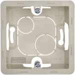 Коробка для накладного монтажа 1гн о/у крем INSPIRIA Legrand (1/5) Коробка для накладного монтажа 1гн о/у крем INSPIRIA Legrand (1/5)